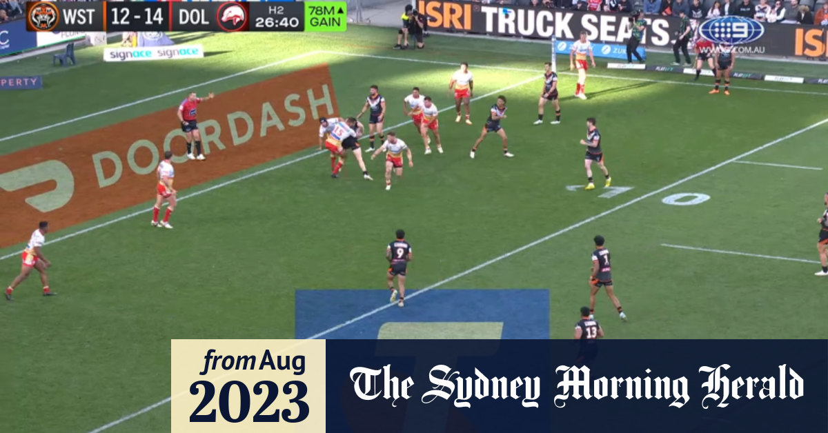 Video NRL Highlights Tigers v Dolphins Round 25